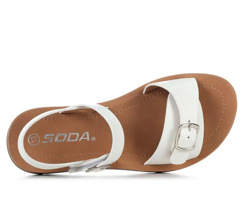Soda Sandals|Sandals>Girls' Little Kid & Big Kid Bagel-IIS Sandals
