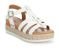 Girls' Little Kid & Big Kid Trader Wedge Sandals|Soda