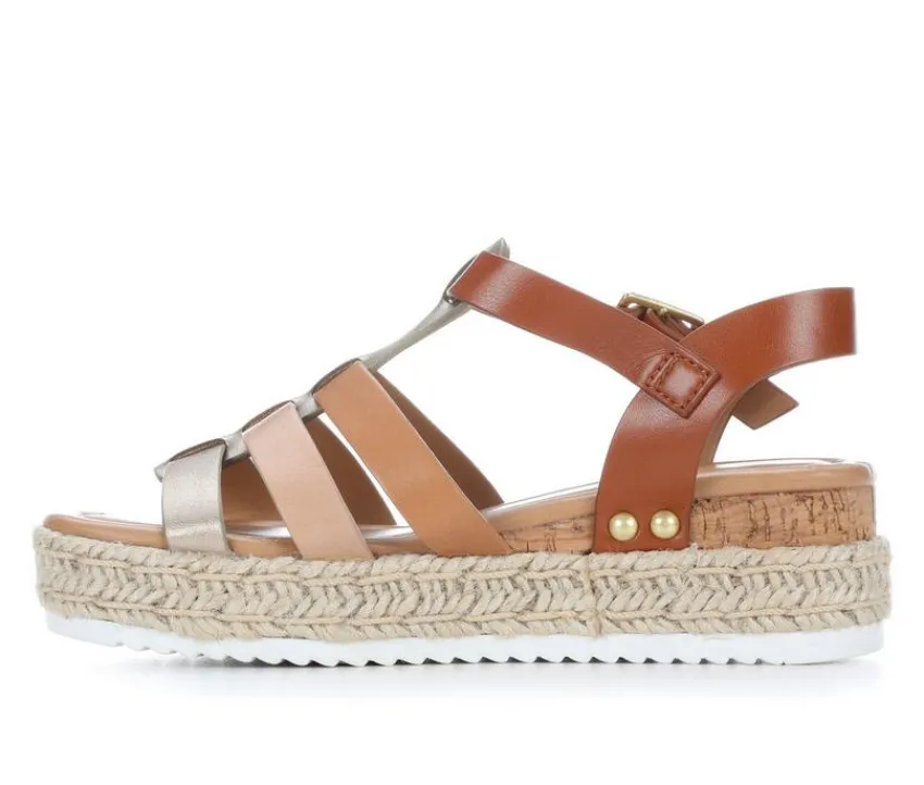 Girls' Little Kid & Big Kid Trader Wedge Sandals|Soda Discount