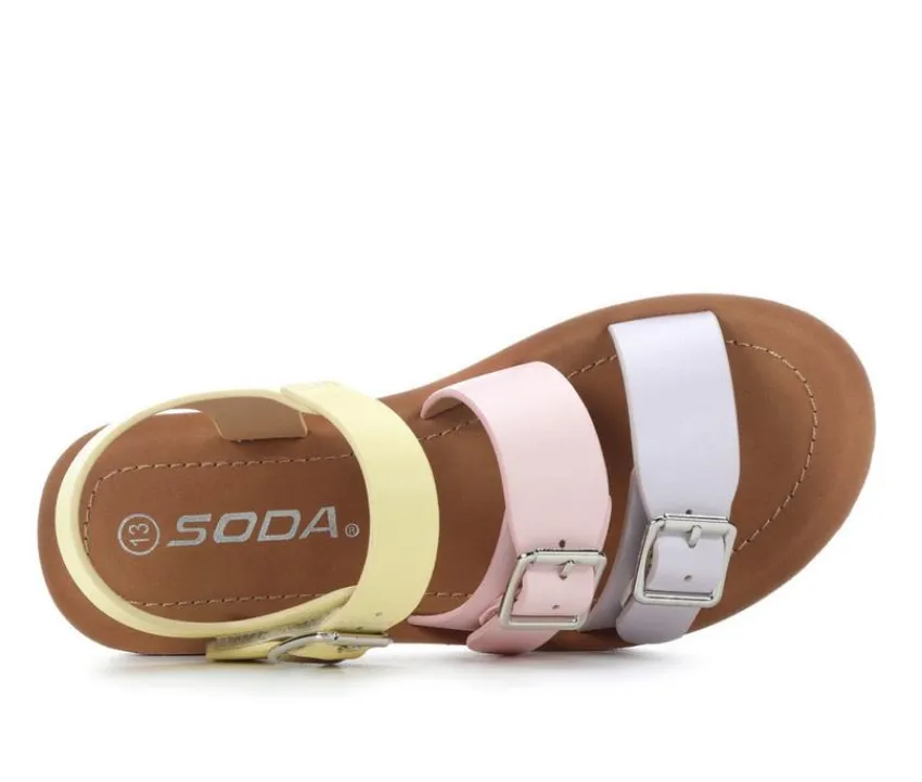 Soda Sandals|Sandals>Girls' Little Kid & Big Kid Taffy Sandals