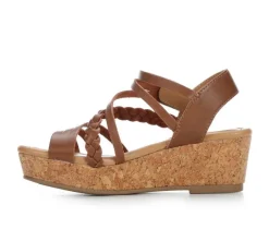 Girls' Little Kid & Big Kid Whitney Wedge Sandals|Soda Sale