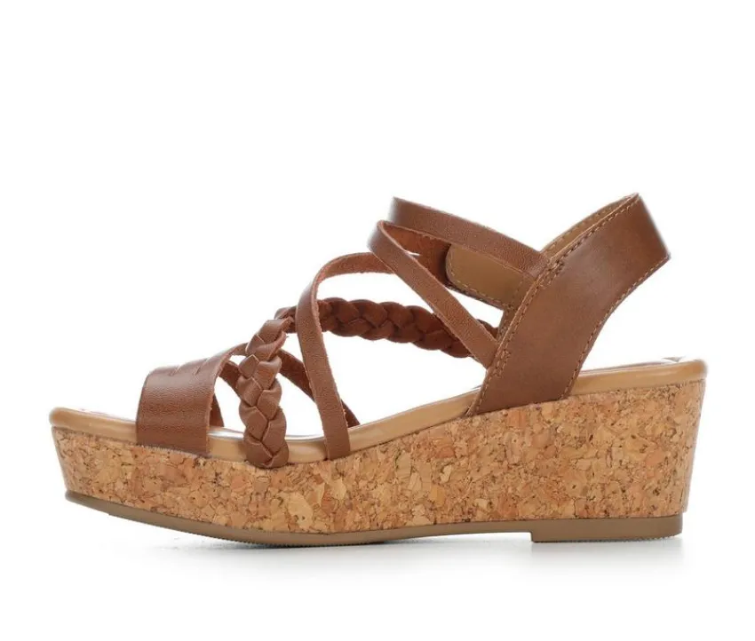 Girls' Little Kid & Big Kid Whitney Wedge Sandals|Soda Sale