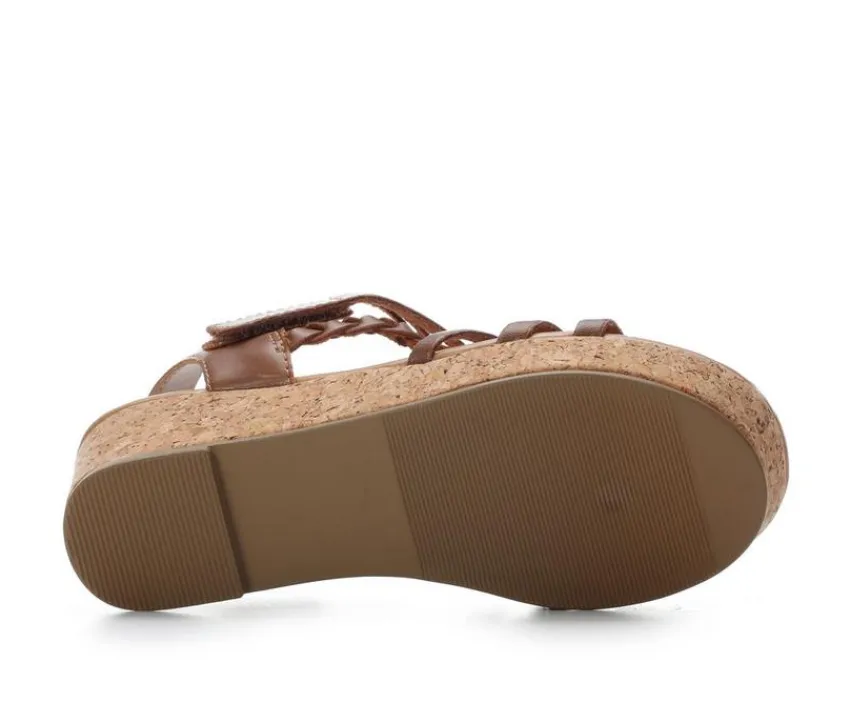 Girls' Little Kid & Big Kid Whitney Wedge Sandals|Soda Sale