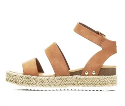 Girls' Little Kid & Big Kid Theme Platform Sandals|Soda Best