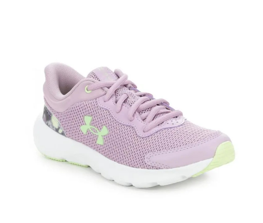 Under Armour Athletics & Sneakers|Big Kid (Sizes 3.5-7)>Girls' Big Kid Charged Escape 4 Print Gradeschool Running Shoes