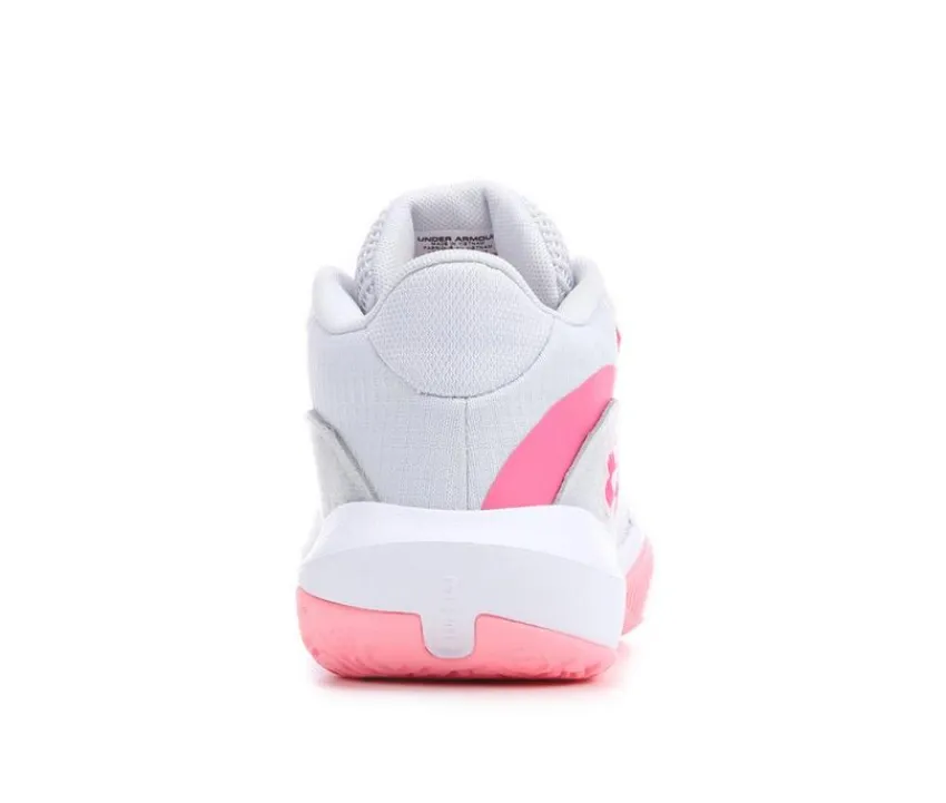 Under Armour Athletics & Sneakers|Athletics & Sneakers>Girls' Little Kid Lockdown 7 Patches Basketball Shoes