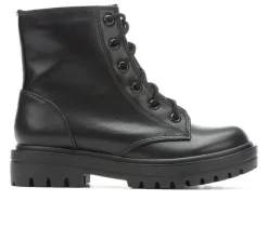 Unr8ed Boots|Big Kid (Sizes 3.5-7)>Girls' Little Kid & Big Kid Firm Combat Boots