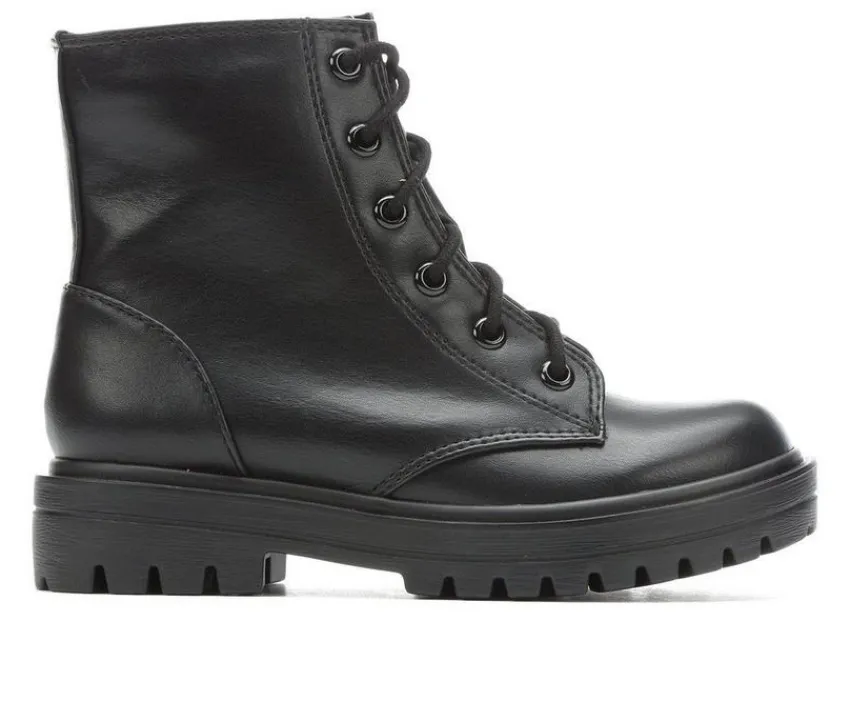 Unr8ed Boots|Big Kid (Sizes 3.5-7)>Girls' Little Kid & Big Kid Firm Combat Boots