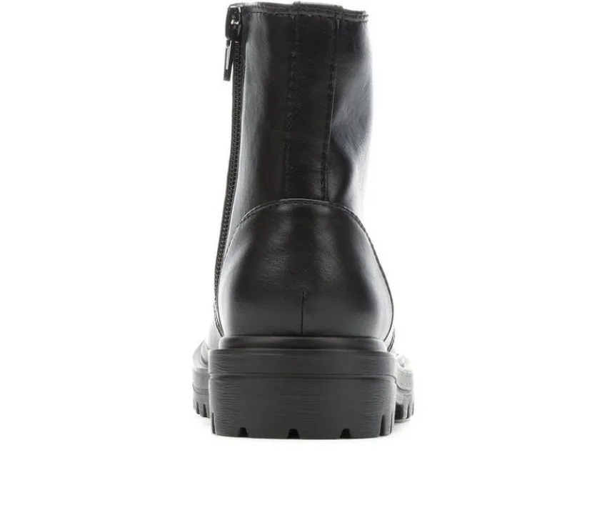 Unr8ed Boots|Big Kid (Sizes 3.5-7)>Girls' Little Kid & Big Kid Firm Combat Boots
