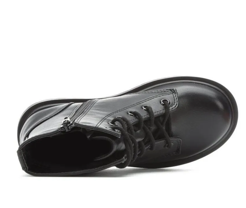 Unr8ed Boots|Big Kid (Sizes 3.5-7)>Girls' Little Kid & Big Kid Firm Combat Boots