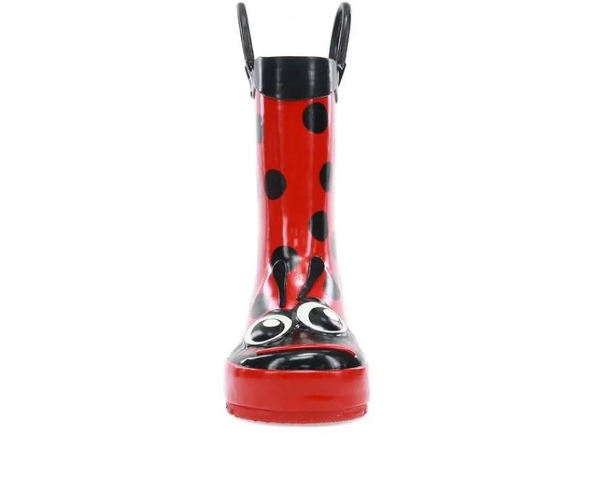 Western Chief Boots|Big Kid (Sizes 3.5-7)>Girls' Little Kid & Big Kid Ladybug Rain Boots