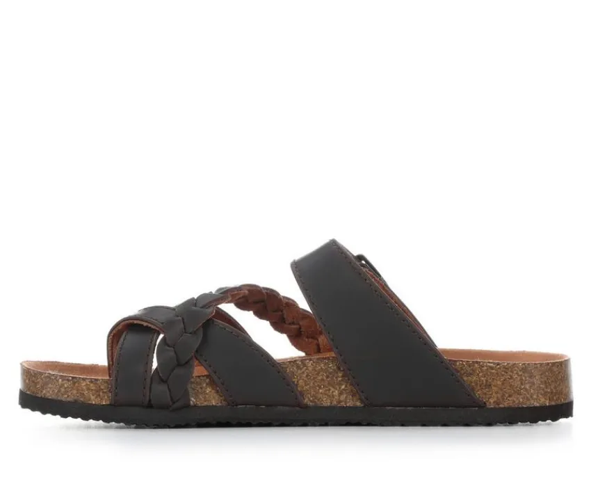 White Mountain Sandals|Sandals>Girls' Little Kid & Big Kid Gramma Footbed Sandals
