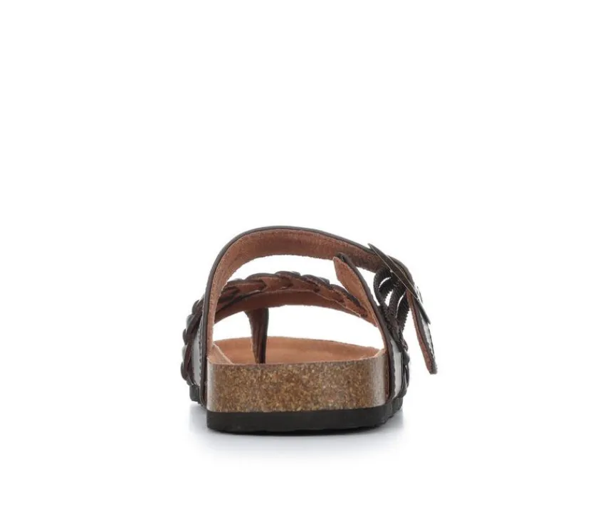 White Mountain Sandals|Sandals>Girls' Little Kid & Big Kid Gramma Footbed Sandals