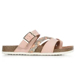 Girls' Little Kid & Big Kid Gramma Footbed Sandals|White Mountain Hot