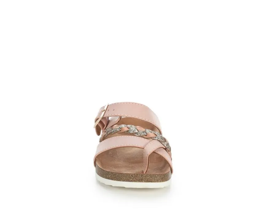 Girls' Little Kid & Big Kid Gramma Footbed Sandals|White Mountain Hot