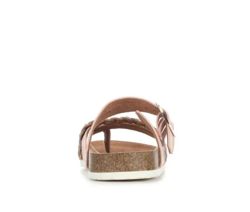 Girls' Little Kid & Big Kid Gramma Footbed Sandals|White Mountain Hot