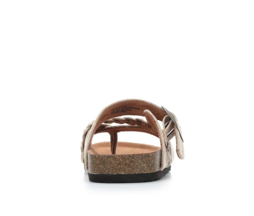 Girls' Little Kid & Big Kid Gramma Footbed Sandals|White Mountain Outlet