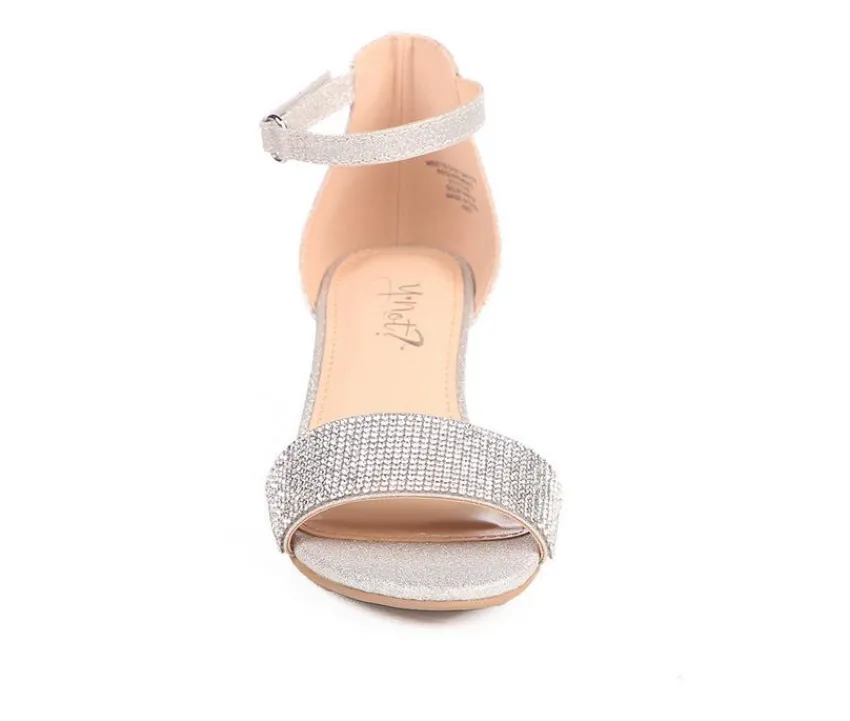 Y-Not Dress|Dress>Girls' Little Kid & Big Kid Tunes Rhinestone Dress Shoes
