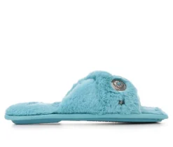 Jessica Simpson Slippers|Slippers>Plush Cross Slide w/ Western Studding