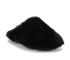 Women's Plush Scuff Slippers|Jessica Simpson Sale