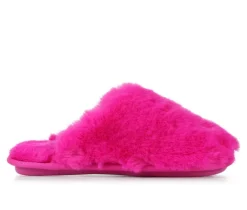 Jessica Simpson Slippers|Slippers>Women's Plush Scuff Slippers