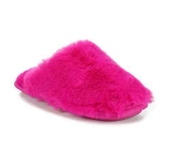 Jessica Simpson Slippers|Slippers>Women's Plush Scuff Slippers