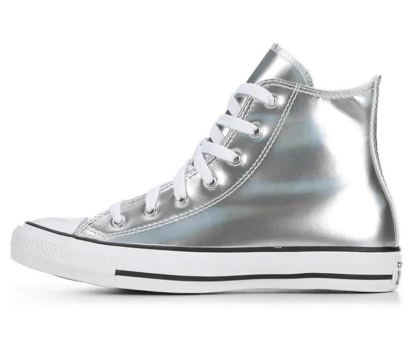 Converse Athletics & Sneakers|Athletics & Sneakers>Kids' Big Kid Chuck Taylor All Star Metallic High-Top Sneakers