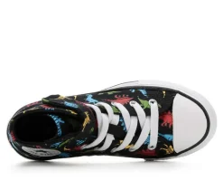 Kids' Little Kid Chuck Taylor All Star Dino Mid-Top Sneakers|Converse Best