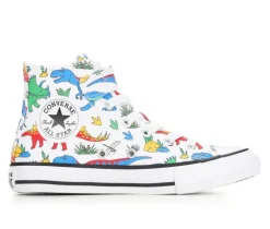 Kids' Little Kid Chuck Taylor All Star Dino Mid-Top Sneakers|Converse