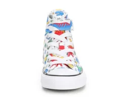 Kids' Little Kid Chuck Taylor All Star Dino Mid-Top Sneakers|Converse