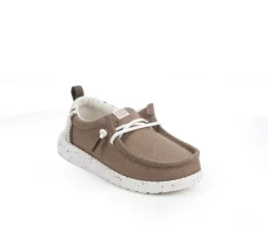Kids' Little Kid & Big Kid Wally Craft Linen Casual Shoes|HEYDUDE Online