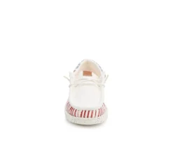Kids' Little Kid & Big Kid Wallly Funk Americana Stars Casual Shoes|HEYDUDE New