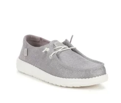 Kids' LittleKid & BigKid Wendy Youth Metallic Casual Shoes|HEYDUDE New
