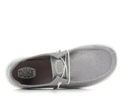 Kids' LittleKid & BigKid Wendy Youth Metallic Casual Shoes|HEYDUDE New