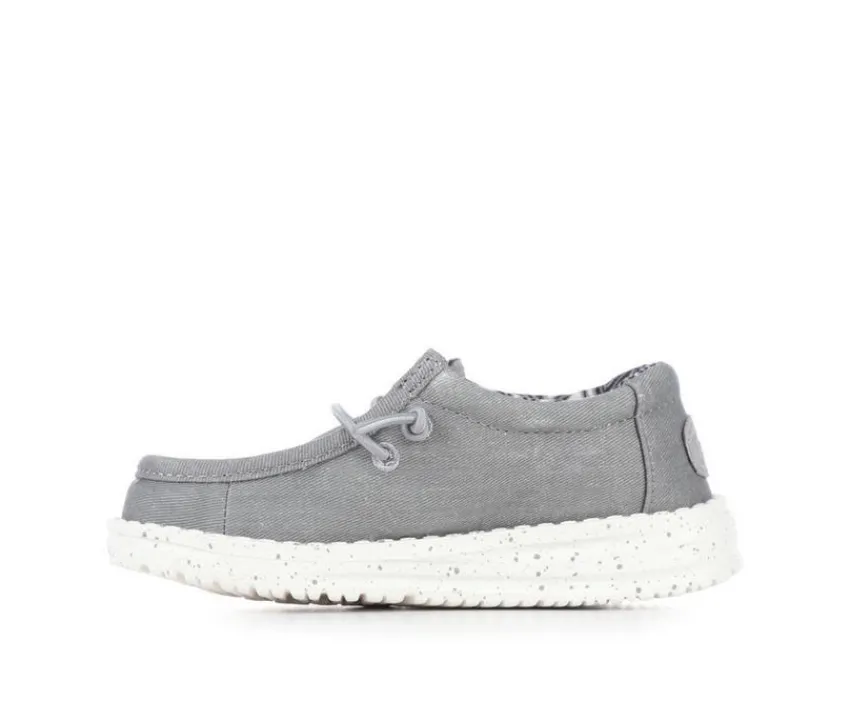 HEYDUDE Casual|Toddler (Sizes 4.5-10)>Kids' Toddler Wally Canvas Casual Shoes