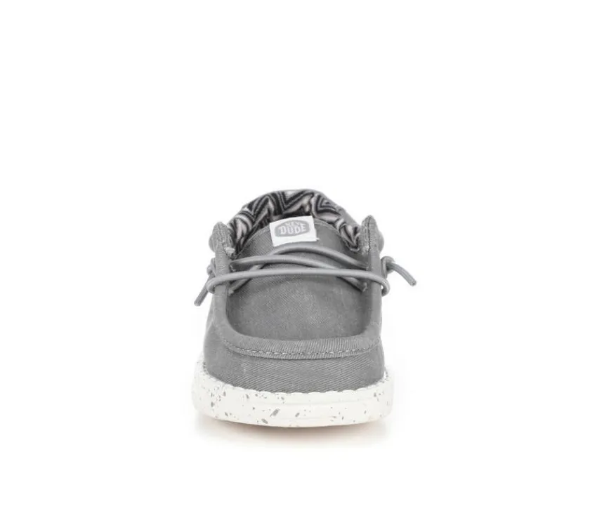HEYDUDE Casual|Toddler (Sizes 4.5-10)>Kids' Toddler Wally Canvas Casual Shoes
