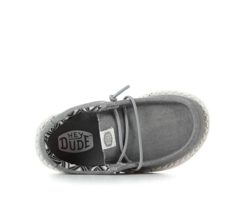 HEYDUDE Casual|Toddler (Sizes 4.5-10)>Kids' Toddler Wally Canvas Casual Shoes