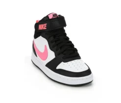 Nike Athletics & Sneakers|Athletics & Sneakers>Kids' Big Kid Court Borough Mid 2 Sneakers