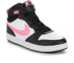 Nike Athletics & Sneakers|Athletics & Sneakers>Kids' Little Kid Court Borough Mid 2 Sneakers