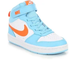 Kids' Little Kid Court Borough Mid 2 Sneakers|Nike