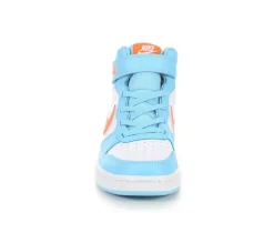 Kids' Little Kid Court Borough Mid 2 Sneakers|Nike