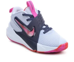 Kids' Little Kid Team Hustle D12 Basketball Shoes|Nike Best