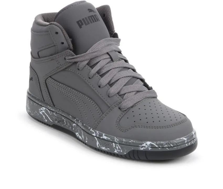 Puma Athletics & Sneakers|Athletics & Sneakers>Kids' Big Kid Layup Marble NBK Junior Sneakers