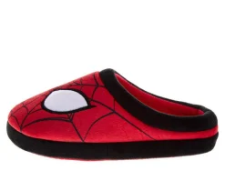 Spiderman Spider Sense Kid's|Big Kid (Sizes 3.5-7)>Kids' Little Kid & Big Kid Spiderman Plush Slippers