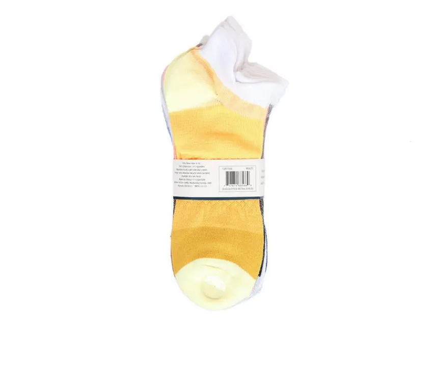 LEGALE Socks>6pk Tab Back Sport Lowcut socks Socks