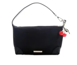 Nylon Shoulder with Charms Handbag|Madden Girl Online