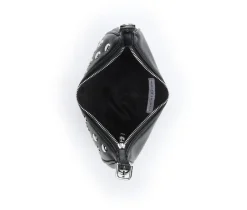 PU Hardware Crescent Handbag|Madden Girl Online