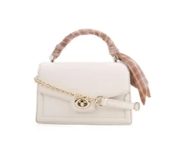 PU Top Handle With Scarf Handbag|Madden Girl New