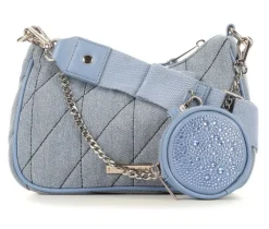 Quilted Denim HOBO Handbag|Madden Girl Clearance