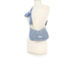 Quilted Denim HOBO Handbag|Madden Girl Clearance